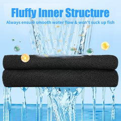 AQUANEAT filter pad fits with all filters for flexible setup.