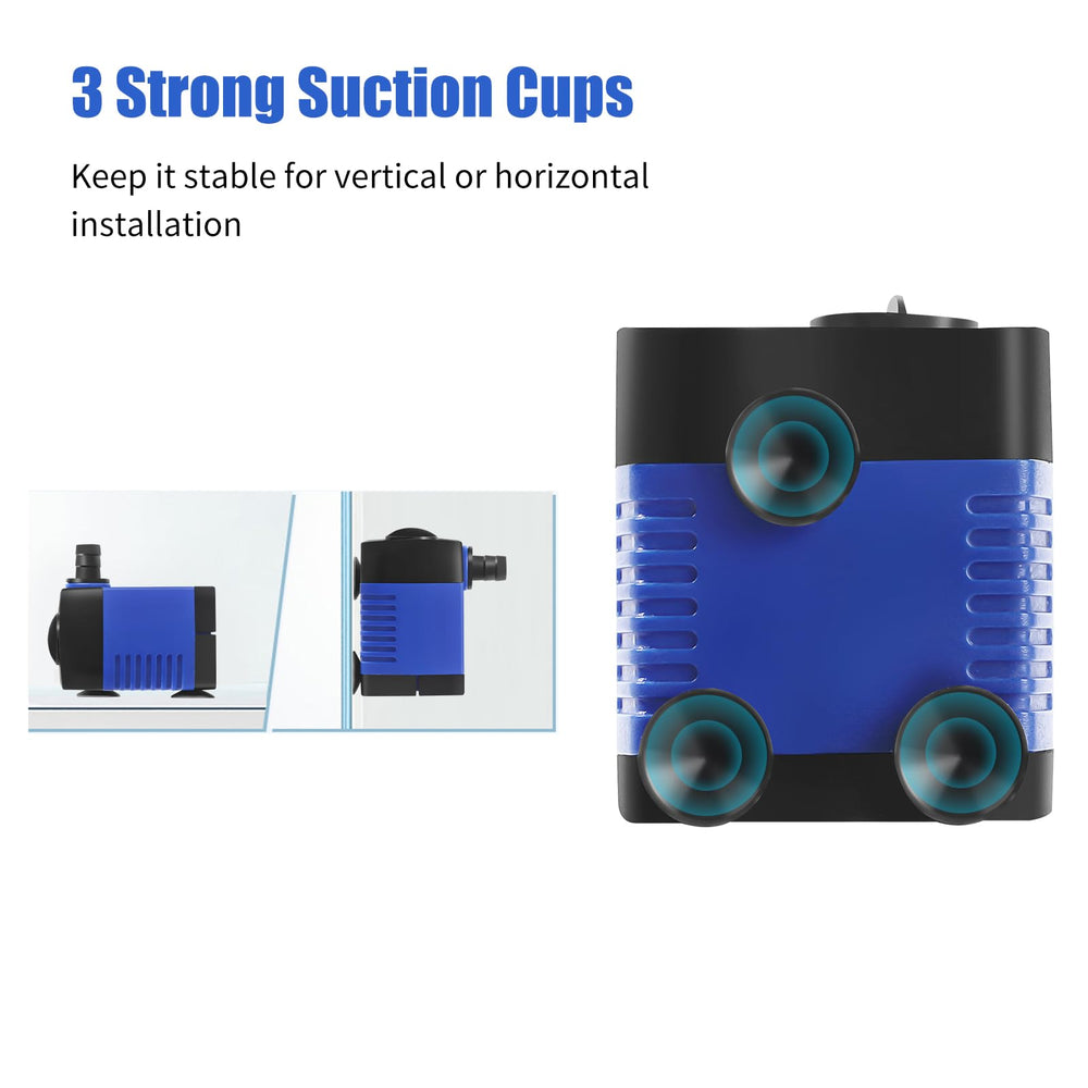 AQUANEAT easy-clean pump designed for quick maintenance.