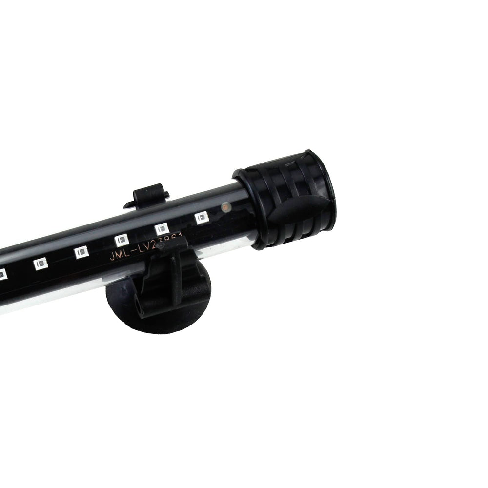 AQUANEAT blue LED underwater glow enhances nighttime viewing and tank ambiance.