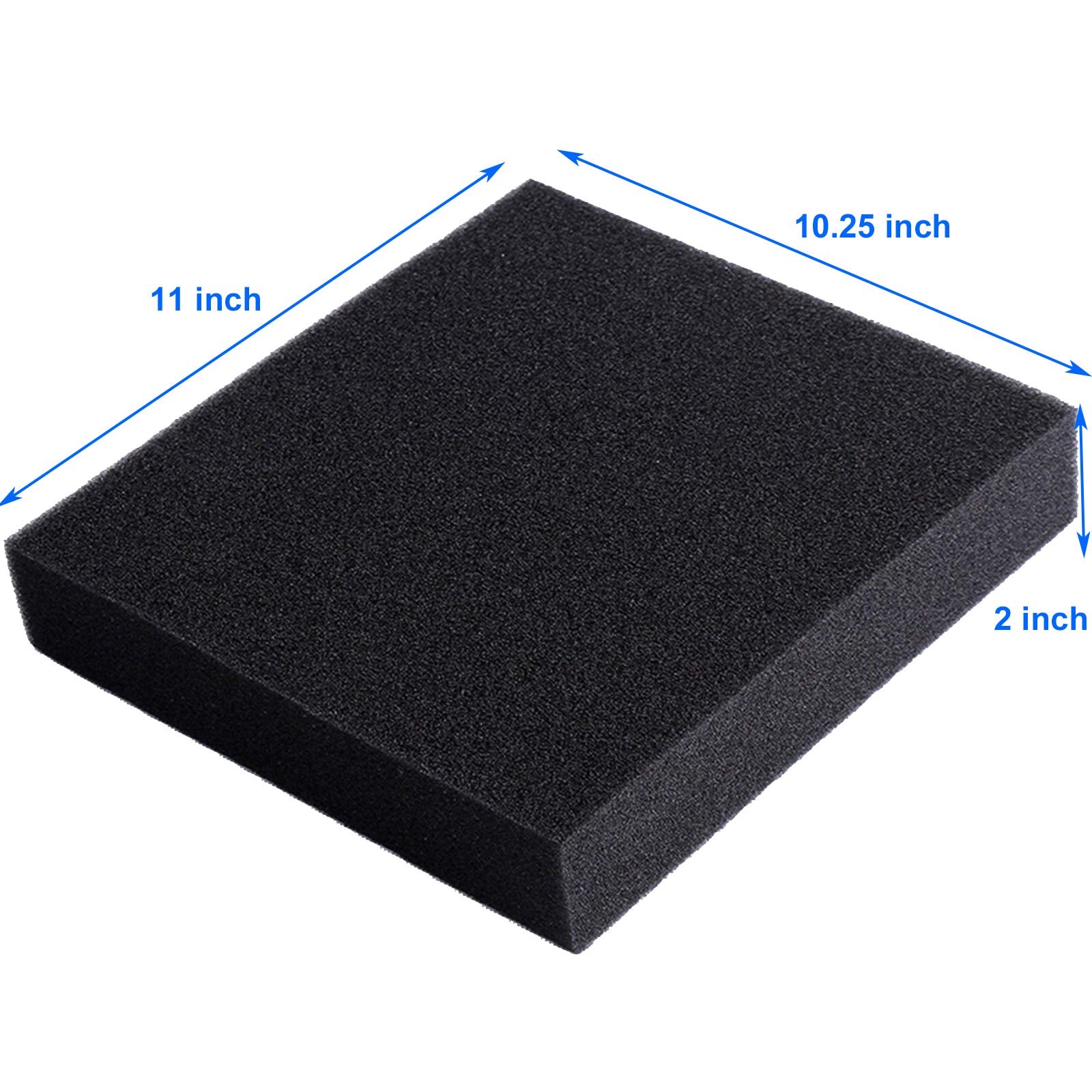 AQUANEAT open cell sponge with 40 PPI pores for dense filtration and balanced flow