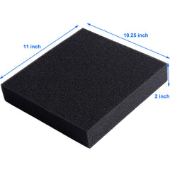 AQUANEAT open cell sponge with 40 PPI pores for dense filtration and balanced flow