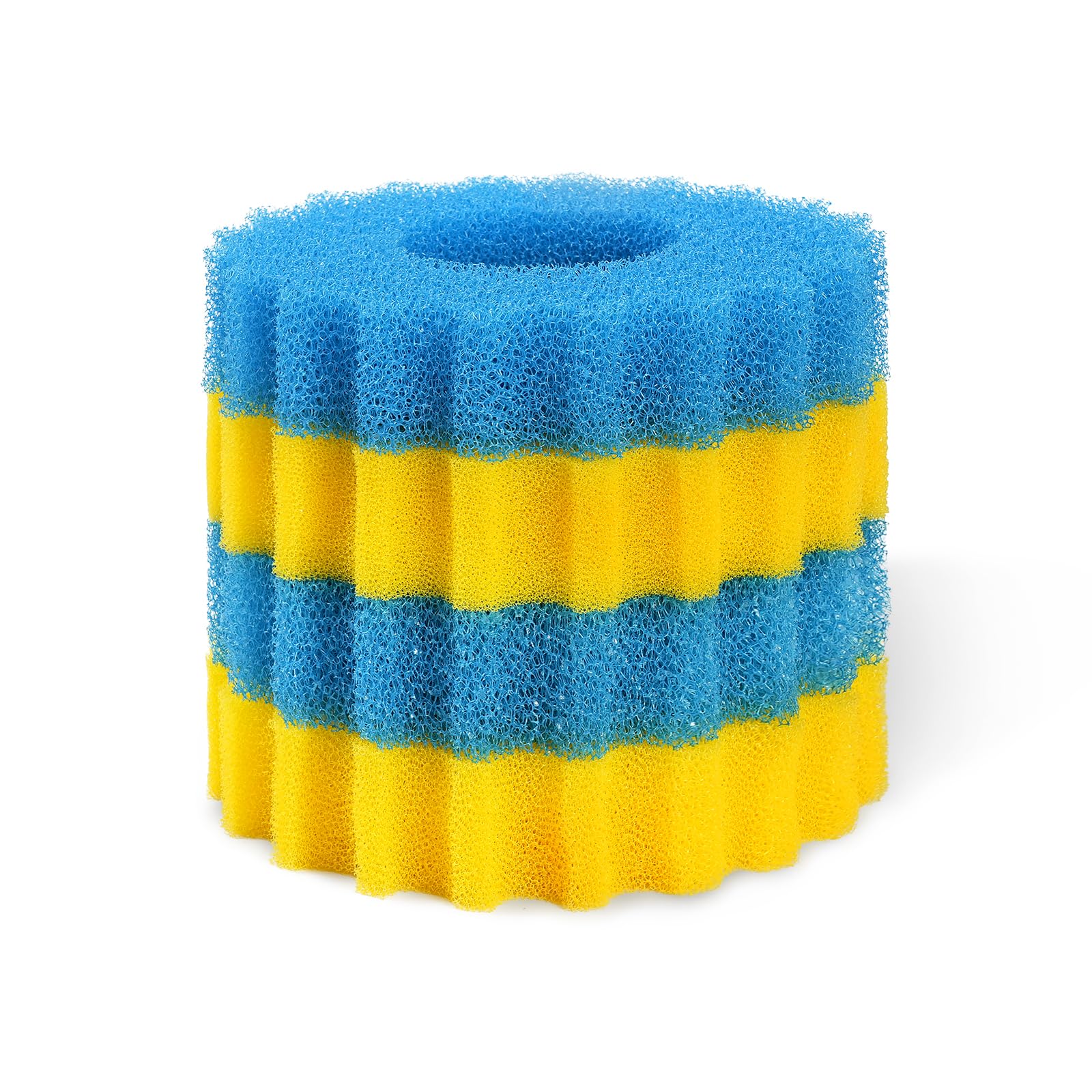 AQUANEAT replacement sponge yellow-fine 9in for precise pond filtration.