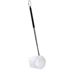 AQUANEAT shrimp net with extendable handle showing the 3-inch diameter for delicate transfers