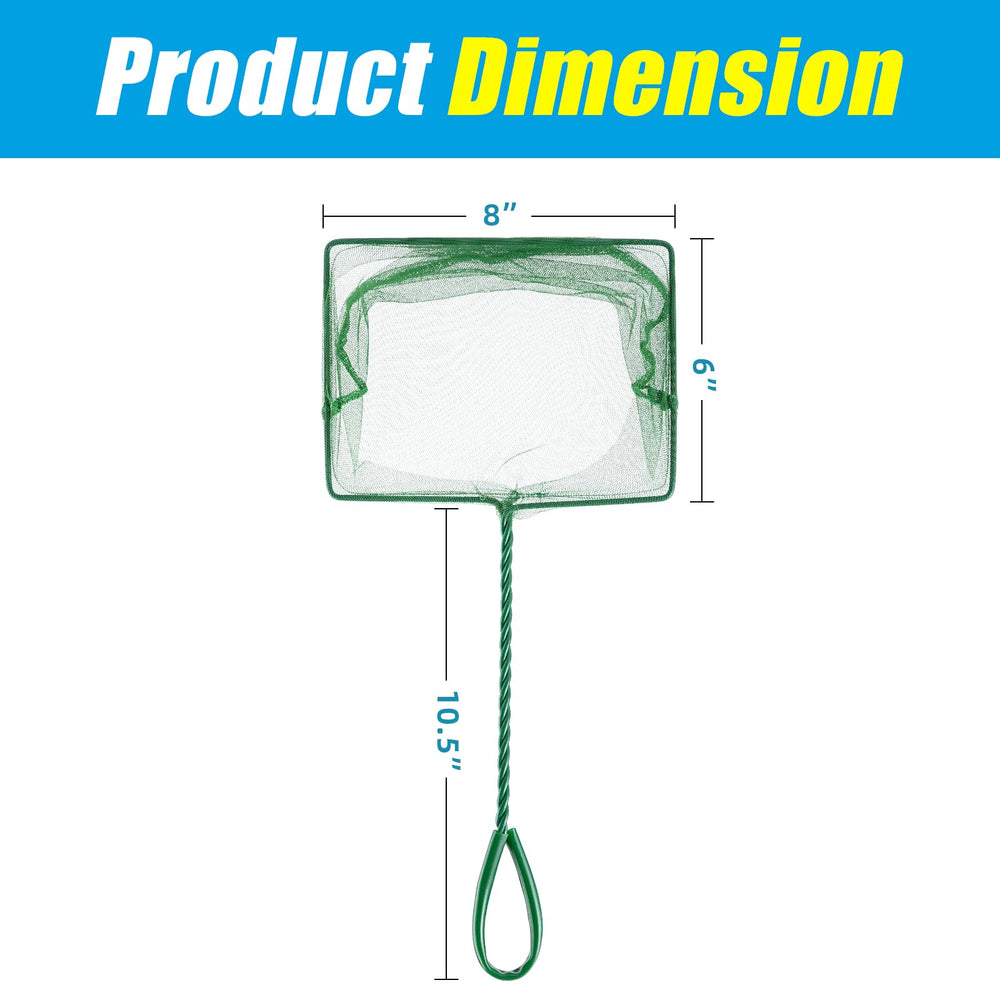 AQUANEAT durable wire frame design with vinyl-covered handle for long-lasting use