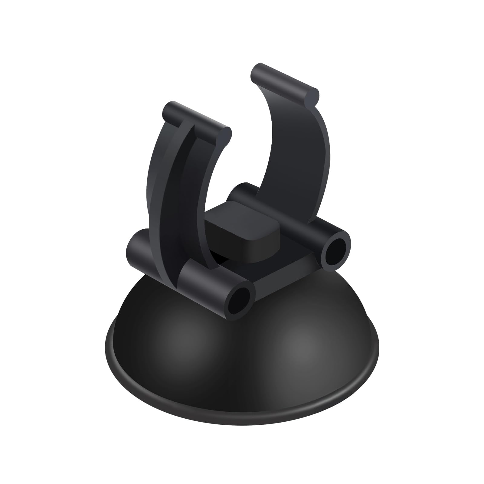 AQUANEAT suction cups on glass provide stable mounting and reduced drift