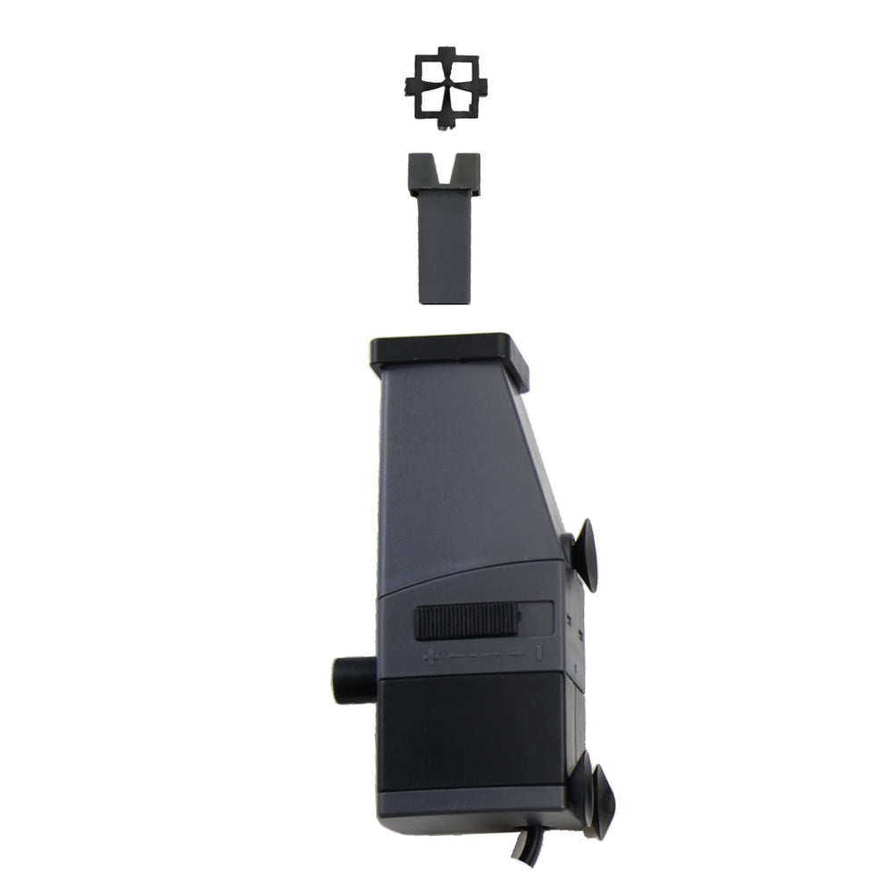 AQUANEAT surface skimmer mounted in aquarium improving surface cleanliness