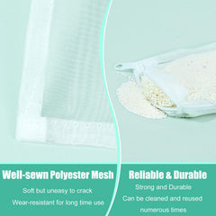 AQUANEAT bag with top zipper keeps media secure during filling.