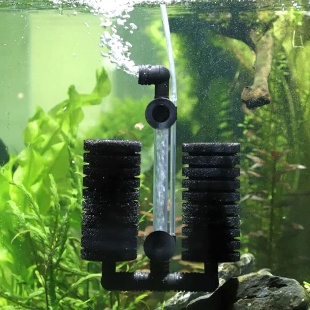 Aquapapa Bio Sponge Filter sponge close-up reveals dual filtration surface