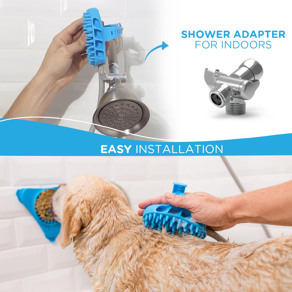 Aquapaw silicone scrubber close-up highlights flexible design for comfortable grip.