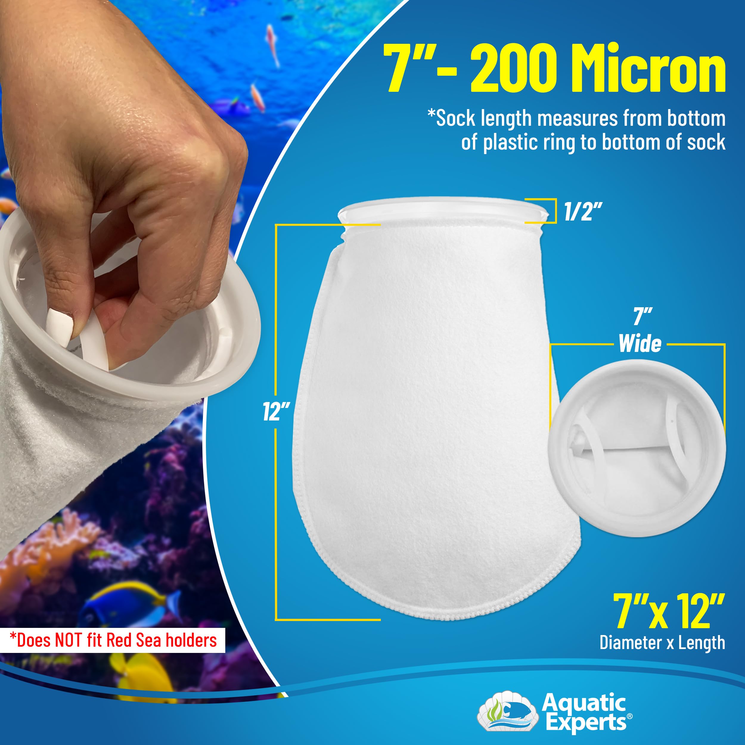 Aquatic Experts cleaning guidance included for safe reuse in home aquariums.