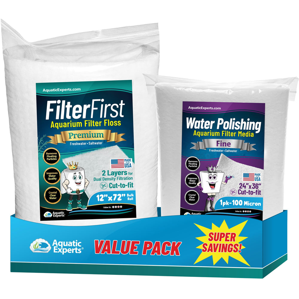 Aquatic Experts FilterFirst media roll 12x72 for reliable filtration.
