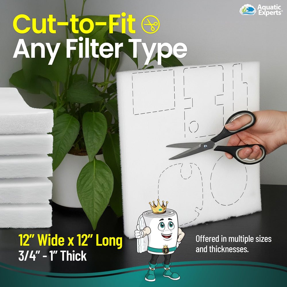 Aquatic Experts FilterFirst pad supports freshwater reef and saltwater setups