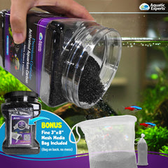Aquatic Experts odor removal in freshwater tank yields crisper water scent
