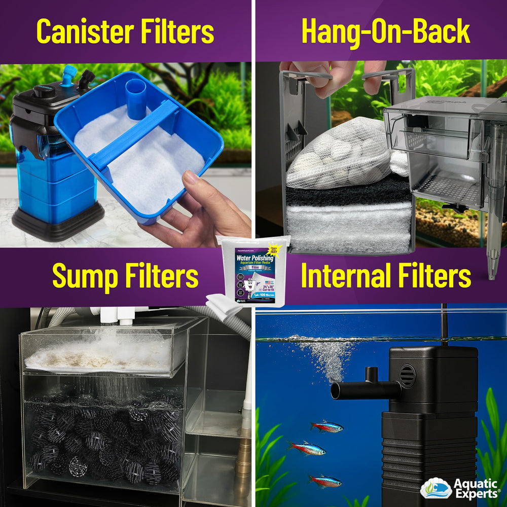 Aquatic Experts polishing-pad-wet-dry-filter-use ideal for wet/dry setups with durable performance.