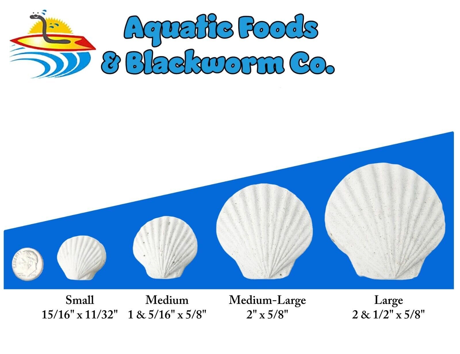 Aquatic Foods Inc. shells-crustacean-nutrition emphasizes fortified minerals for shrimp, snails, and crabs