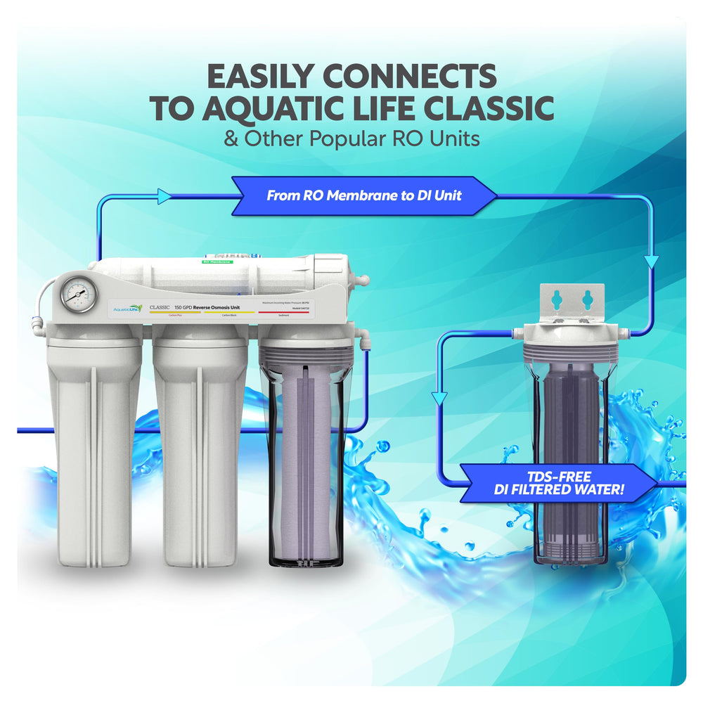 Aquatic Life bulk resin option overview for continued filtration