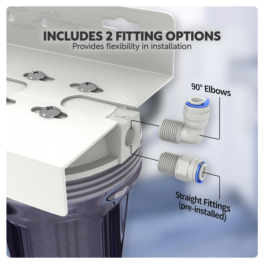 Aquatic Life DI resin in-use system in grow tent showing clean water workflow