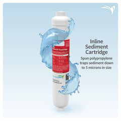 Aquatic Life RO Buddie color changing DI resin indicates depletion from blue to tan.