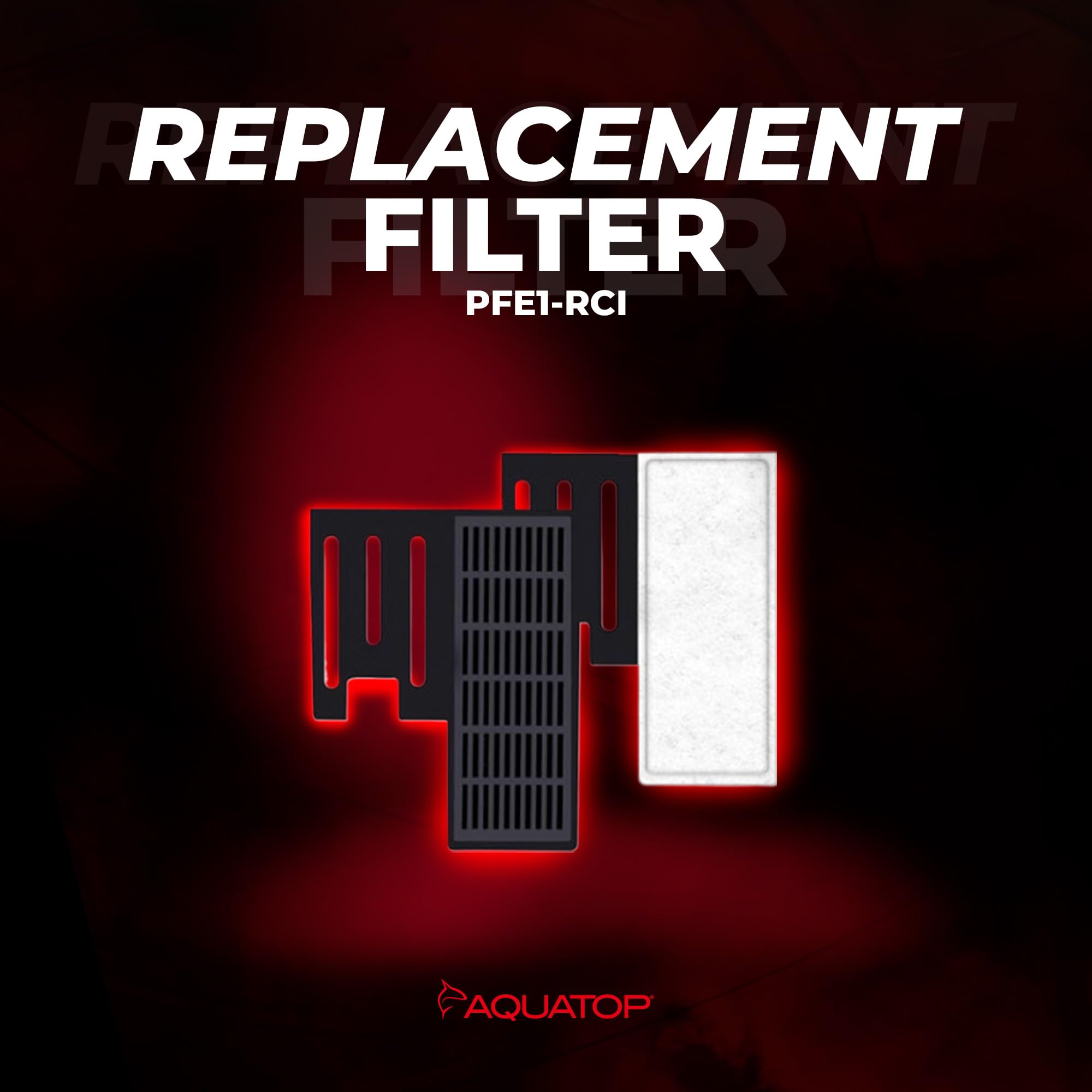 Aquatop Forza 45 GPH filter installation in a 5–15 gallon tank demonstrates easy setup.