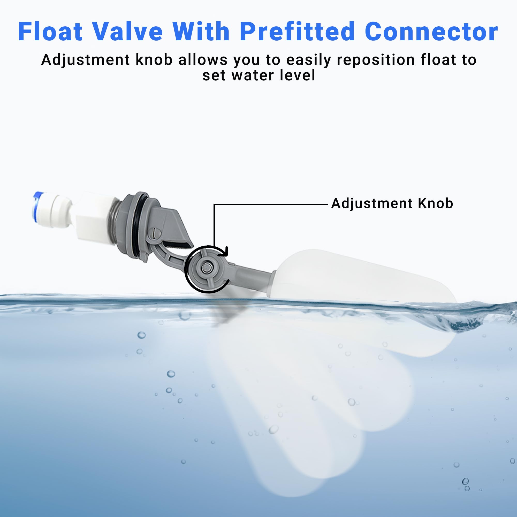 AQUEFY auto top-off operation maintains reef tank water levels precisely