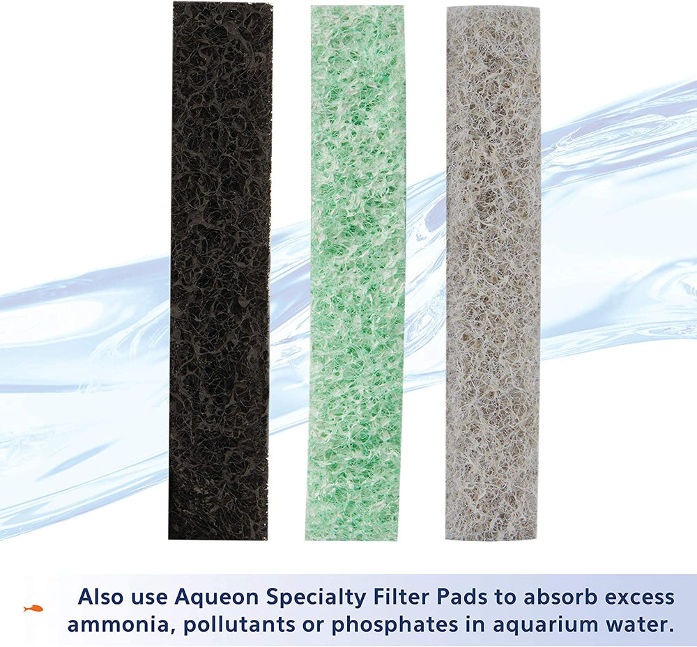 Aqueon activated carbon dispersion within cartridge close-up