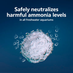 Aqueon AquaPacs ammonia reducer ball close-up shows compact dosing for up to ten gallons.