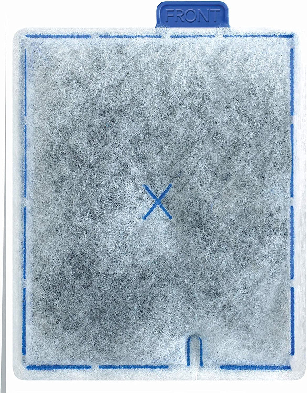 Aqueon dense-floss cartridge with activated carbon emphasizing enhanced water polishing