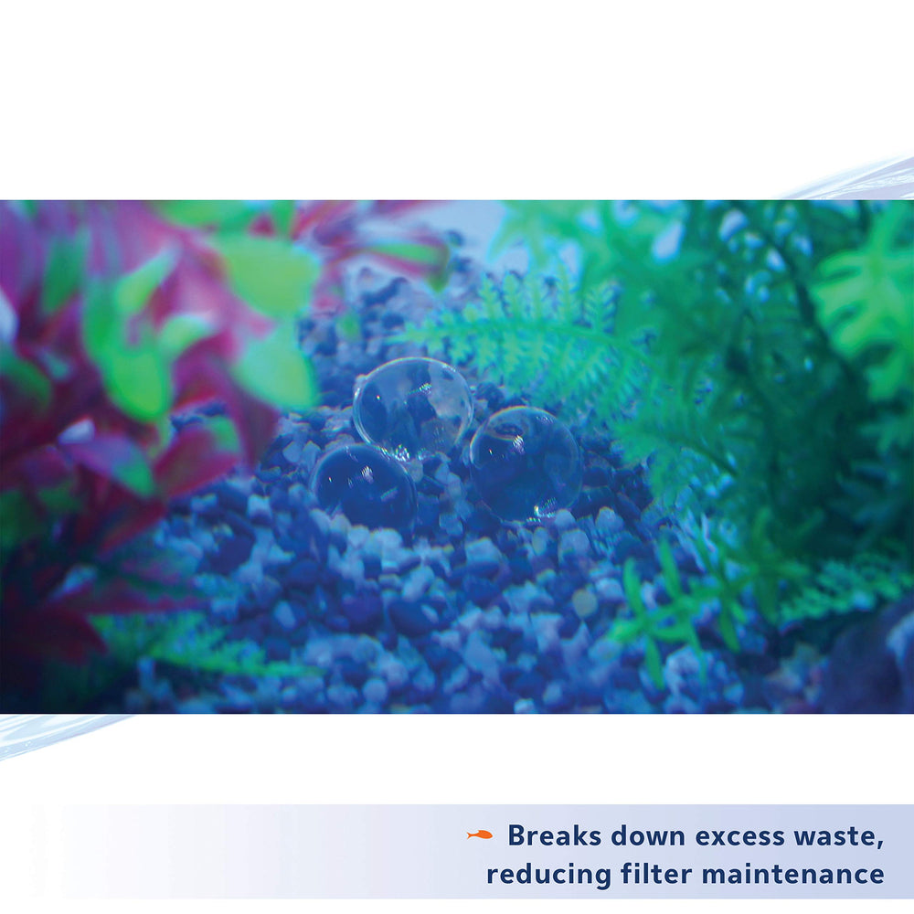 Aqueon PURE interacts with decor and gravel for even distribution.