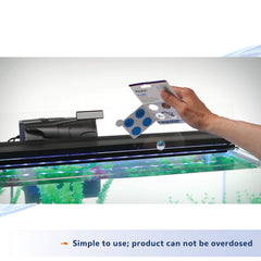 Aqueon PURE application on filter media promotes bacterial activity.