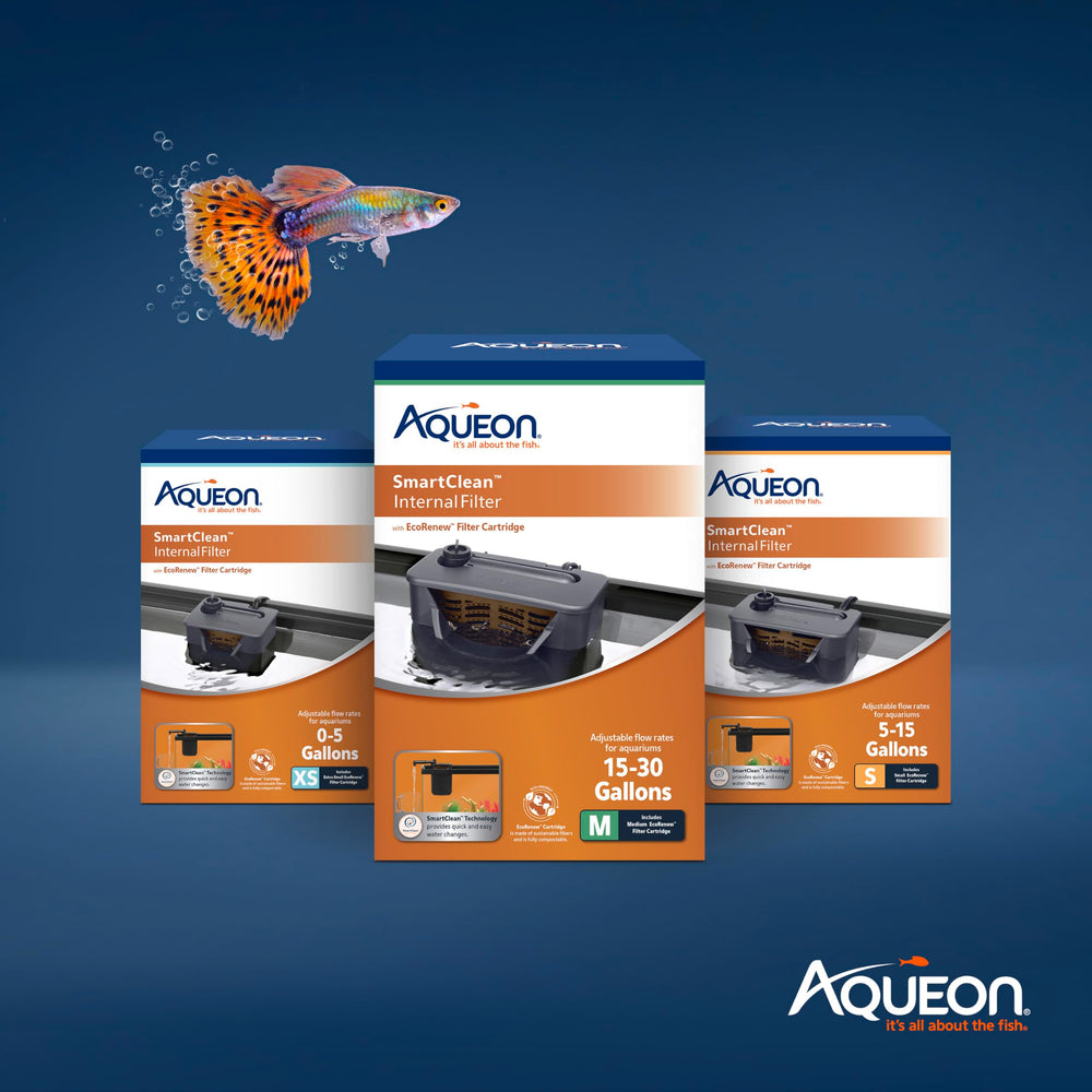 Aqueon QuietFlow maintains tank balance with low-maintenance performance.