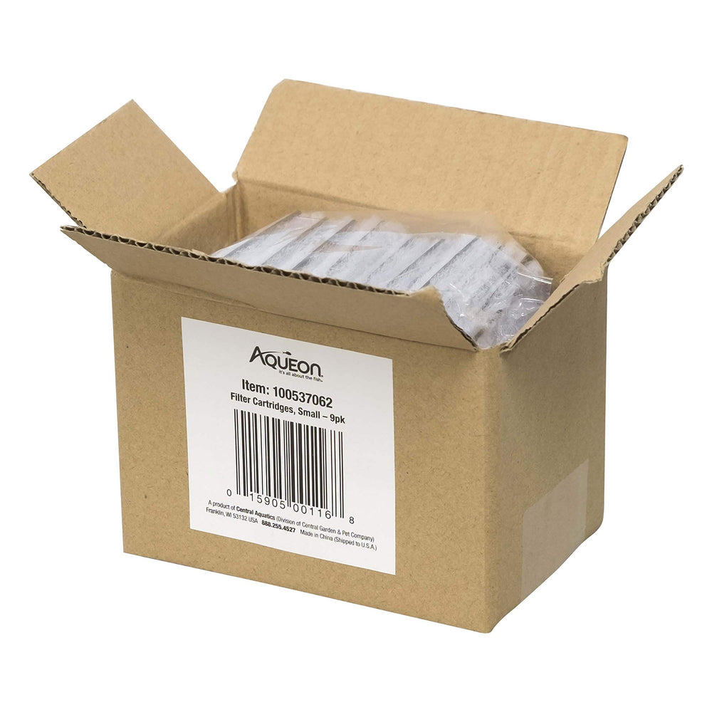 Aqueon packaging lists compatibility with QuietFlow and MiniBow.