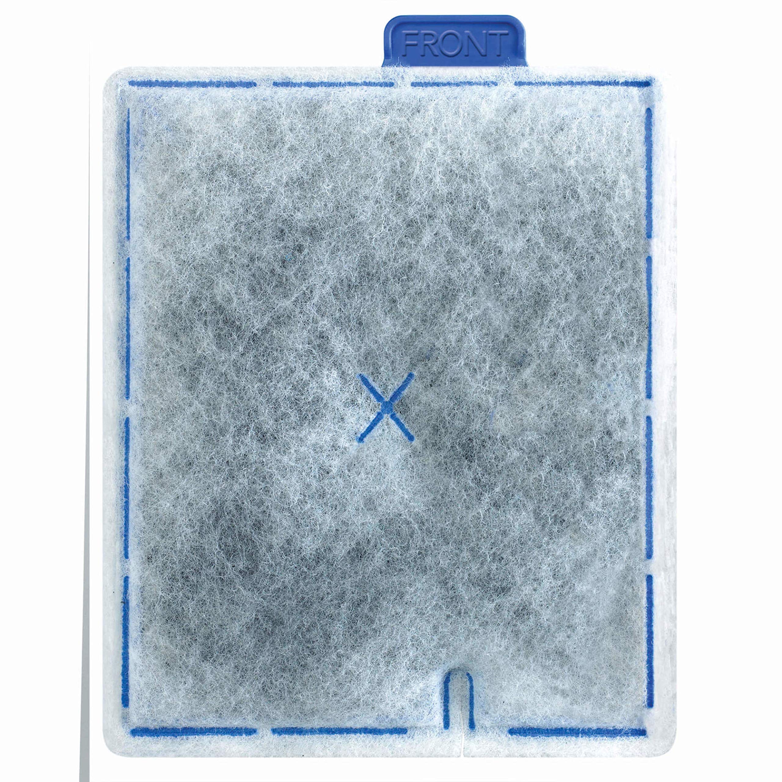 Aqueon Replacement Filter Cartridges Large dense floss detail highlighting filtration efficiency