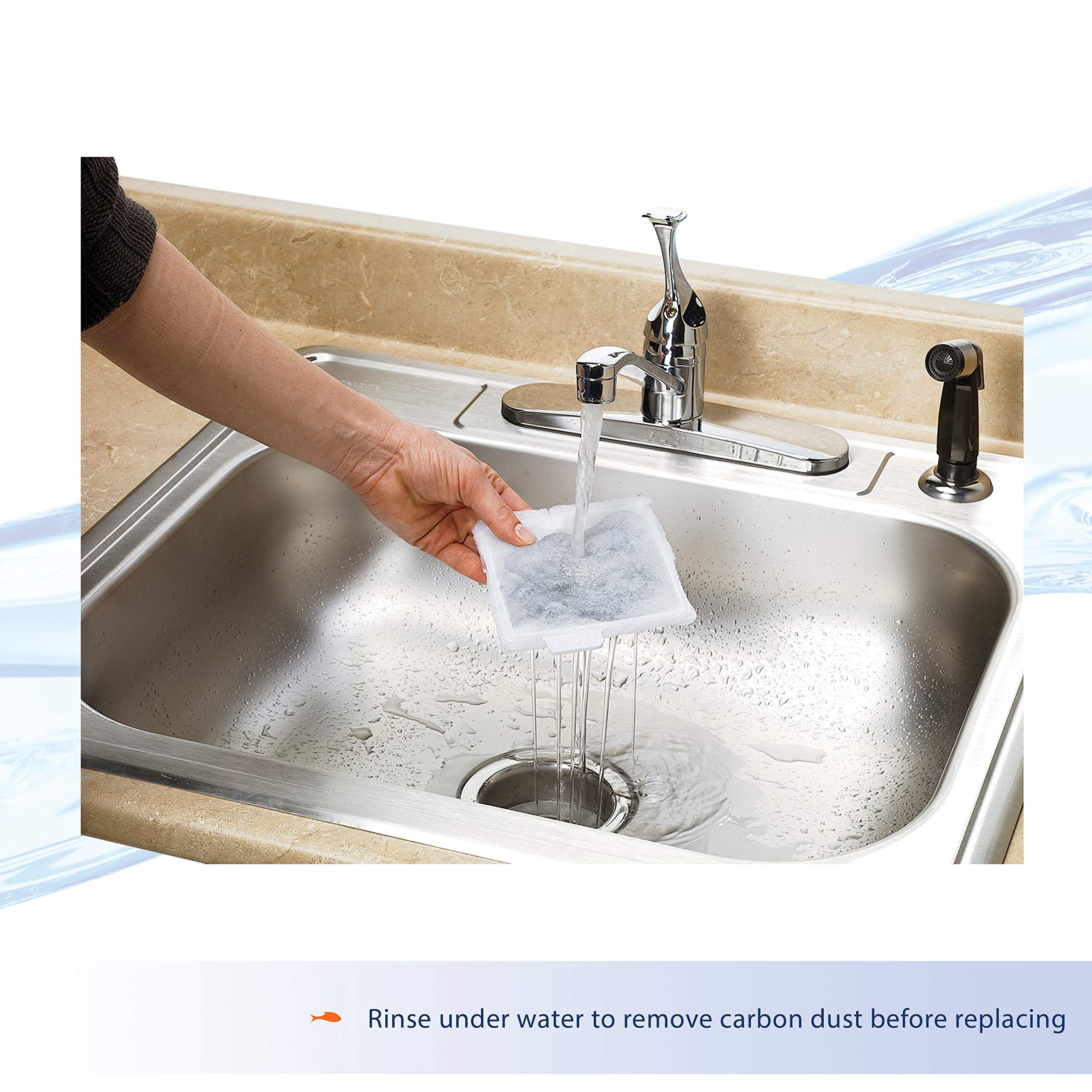 Aqueon Replacement Filter Cartridges Large in-use aquarium setup for healthy water clarity