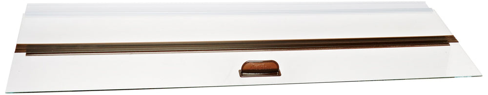 Aqueon Versa Top 30-inch glass lid reduces evaporation and protects fish.