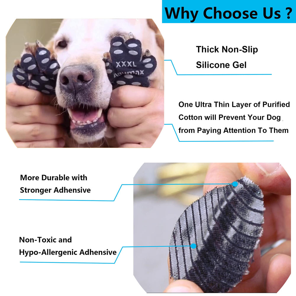 Aqumax paw grips cut-to-fit option for paw shape customization