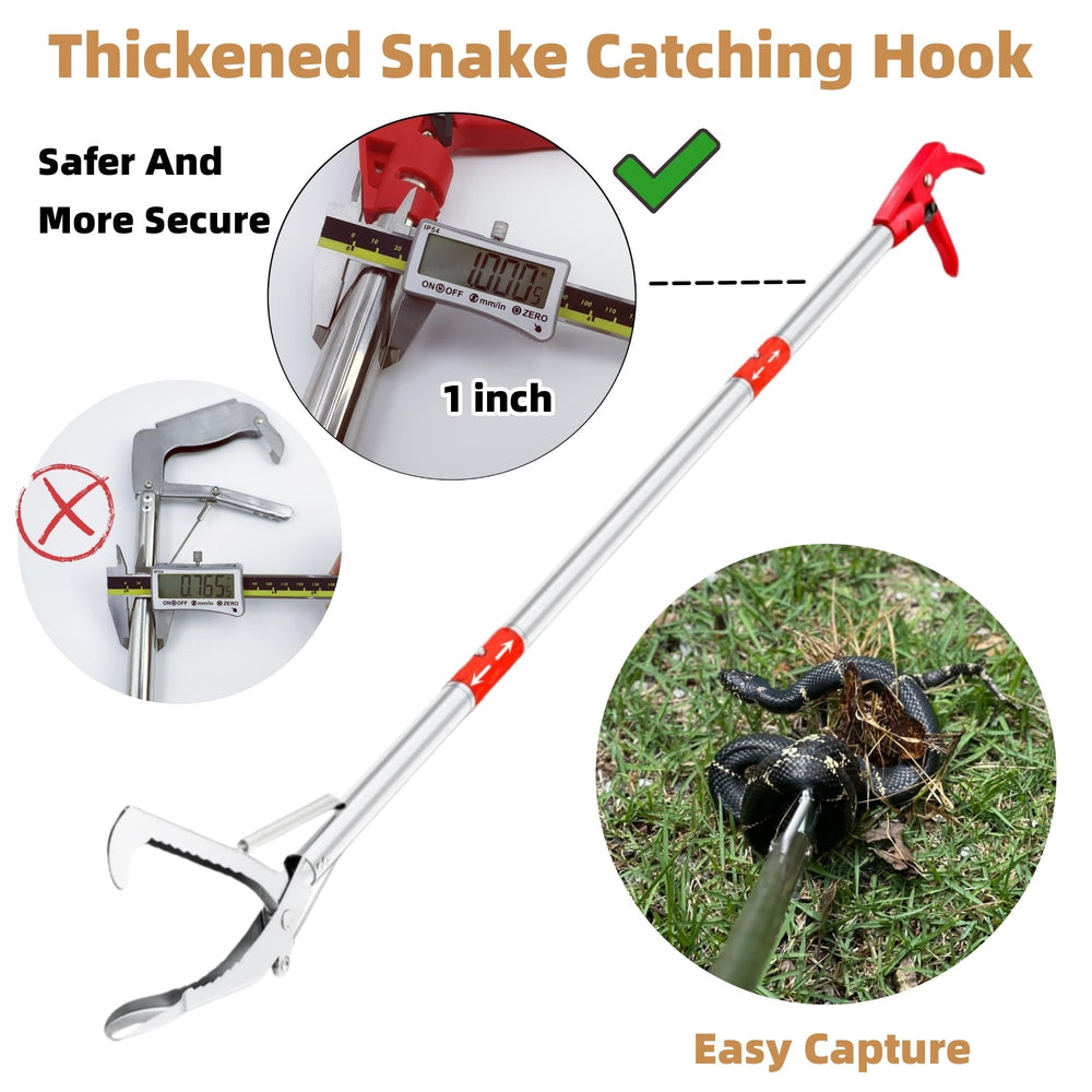 AQWXC snake grabber anti-slip ergonomic grip supports steady control in wet conditions