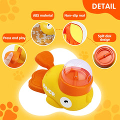 ARASTTA duck tail activation reveals treats, promoting interactive play
