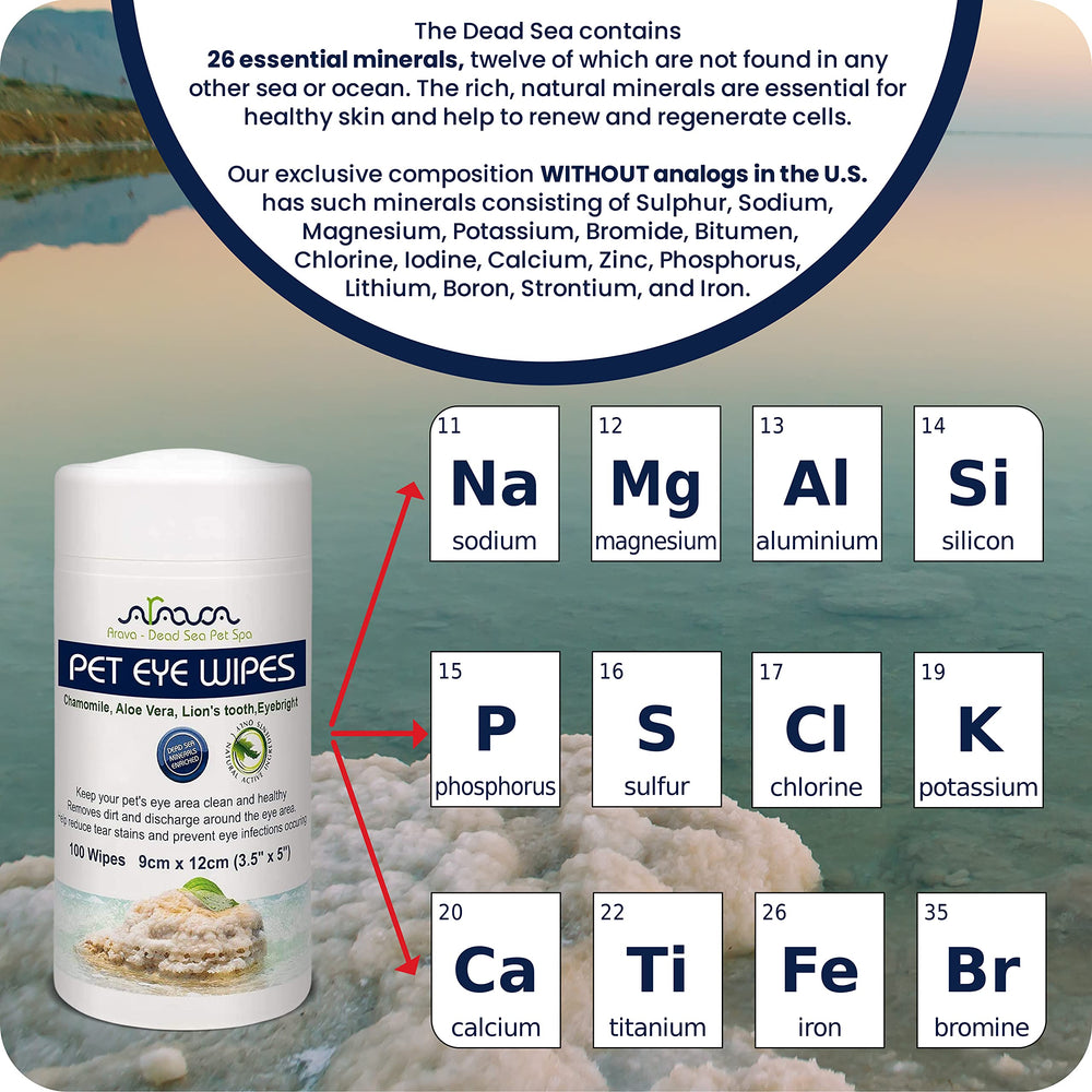 Applying Arava Pet Eye Wipes to a cat around tear-prone areas