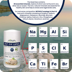 Applying Arava Pet Eye Wipes to a cat around tear-prone areas