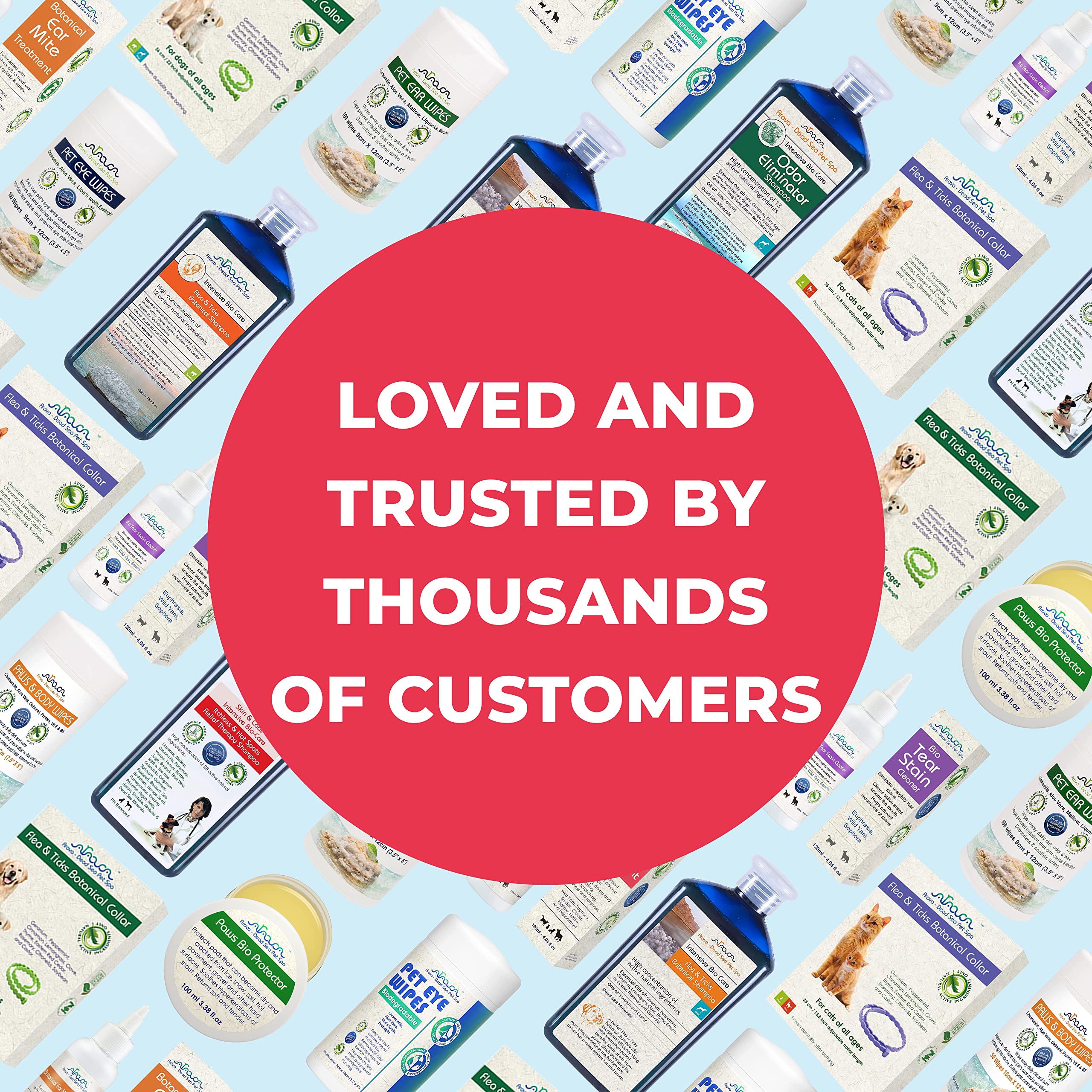 Arava Pet Eye Wipes soft texture supports gentle eye cleaning