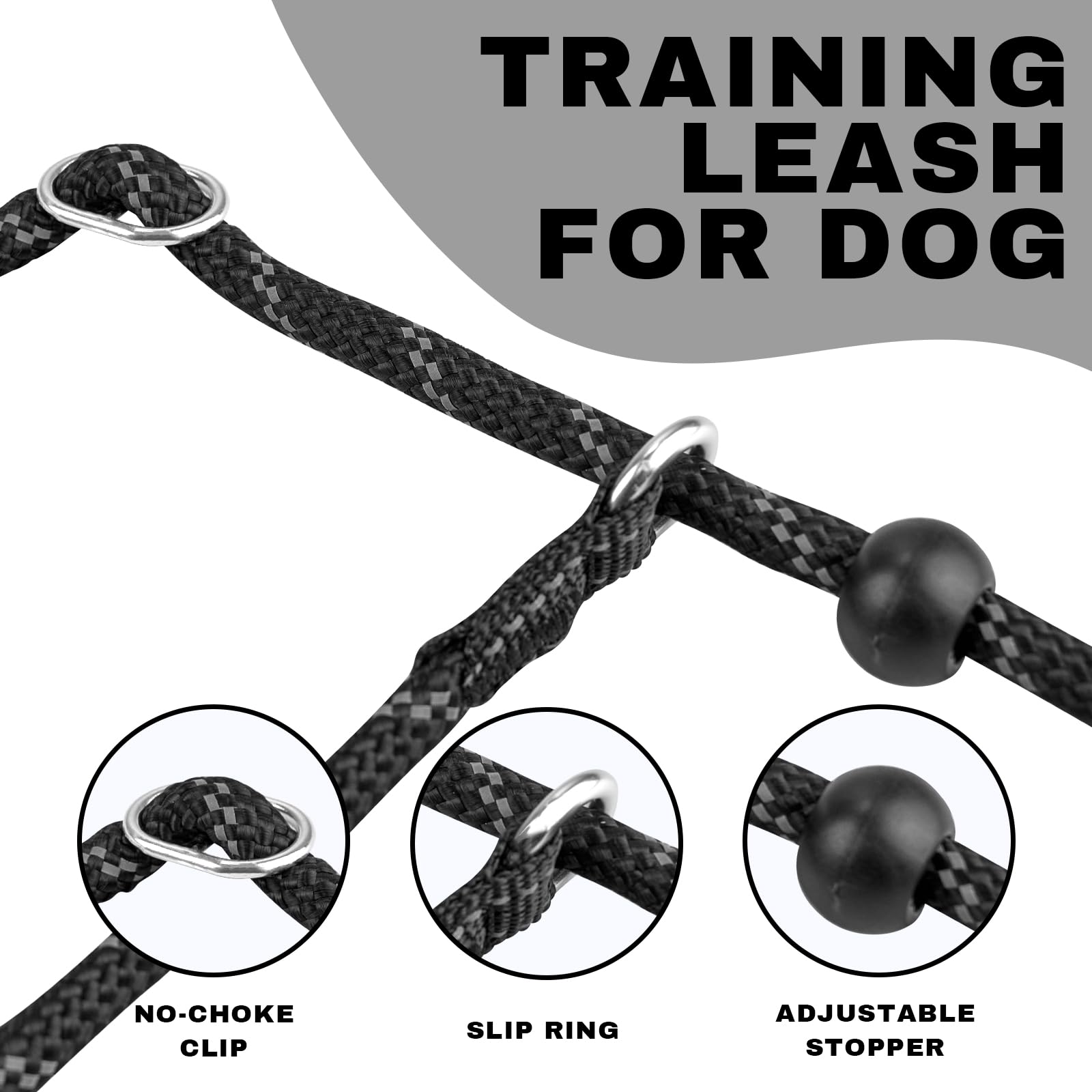 Arblina Slip Leads dual-handles demonstrate versatile grip for relaxed walks and quick restraint.