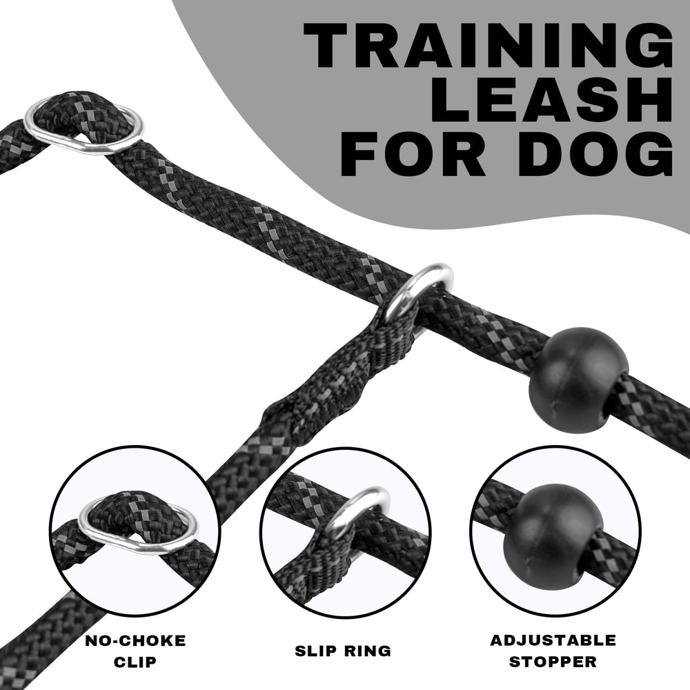 Arblina Slip Leads dual-handles demonstrate versatile grip for relaxed walks and quick restraint.