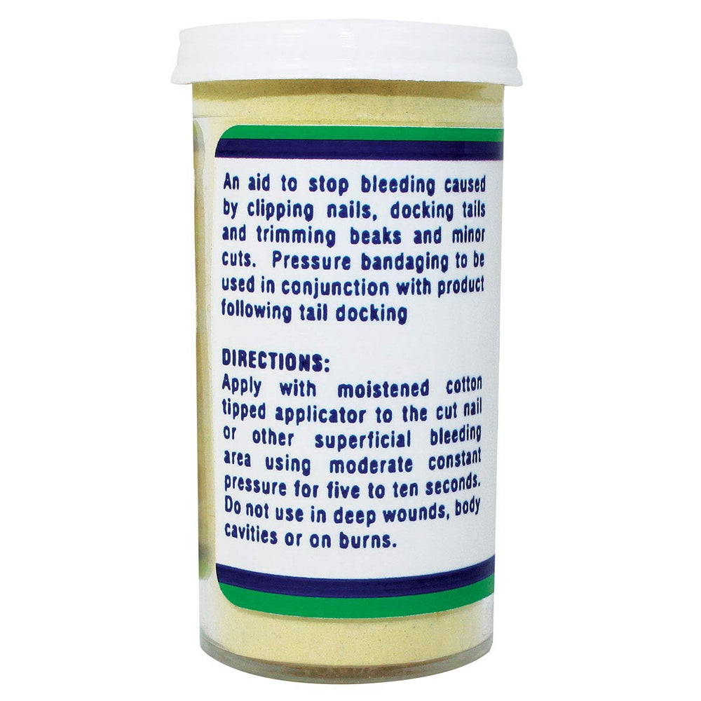 ARC International Kwik-Stop powder application closeup for nail care and quick relief.