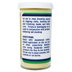ARC International Kwik-Stop powder application closeup for nail care and quick relief.