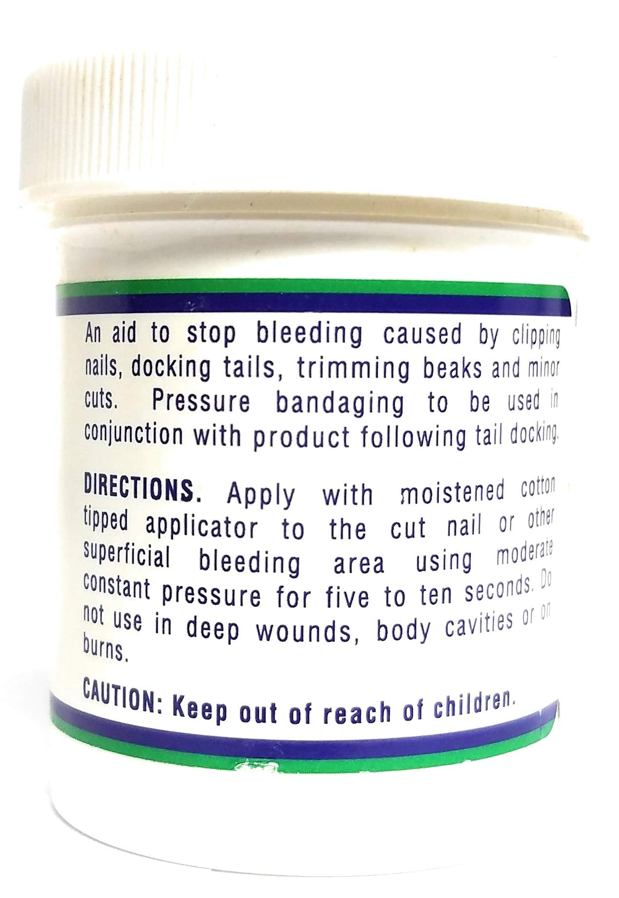Arc International Kwik-Stop powder closeup shows fine texture for precise application.