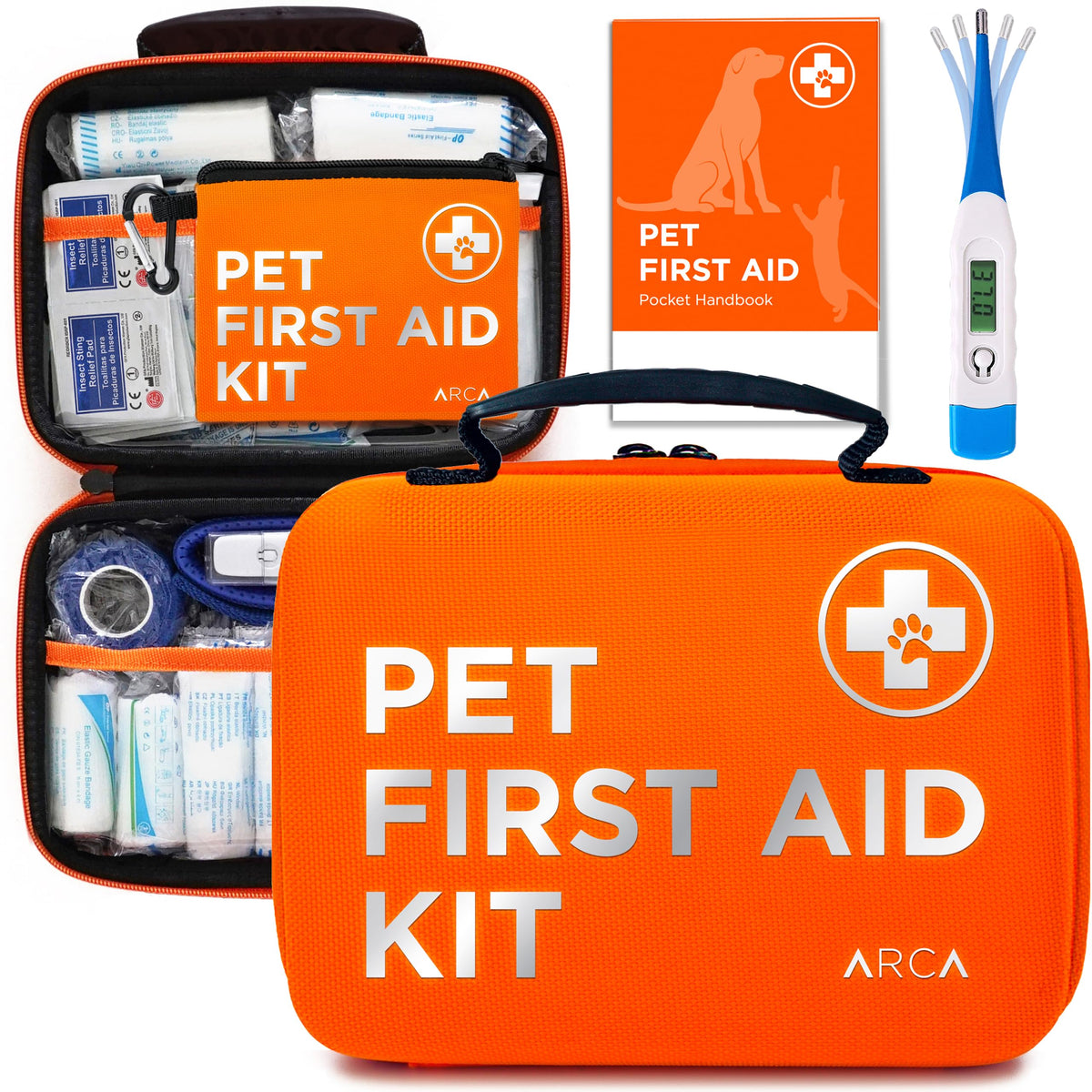 ARCA PET cat and dog first aid kit car setup for road trips