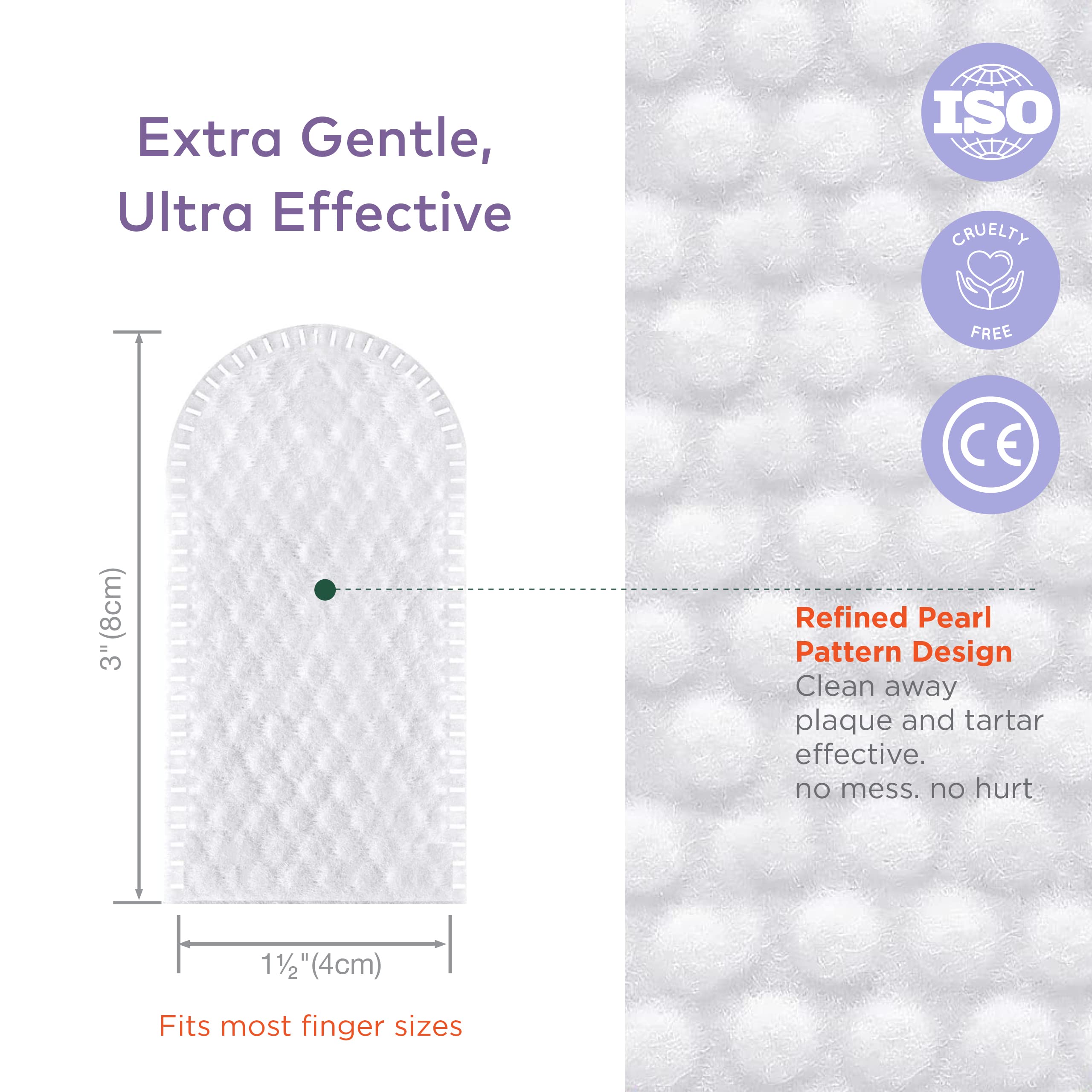 ARCA PET wipes with plant-based formula for gentle cleaning.
