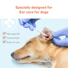 ARCA PET dog and cat ear cleaner swabs for safe, thorough ear care.