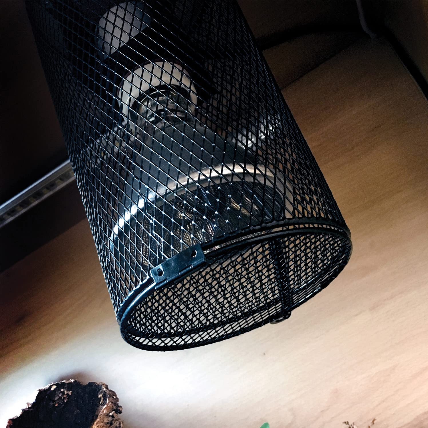 Arcadia Deep Heat Emitter 80W mimics sun glow for natural basking cues.