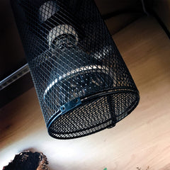 Arcadia Deep Heat Emitter 80W mimics sun glow for natural basking cues.